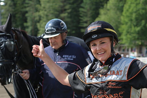 Jenni Nevalainen,  Monten Grand Old Man Reino Palomäki ja An-Lady