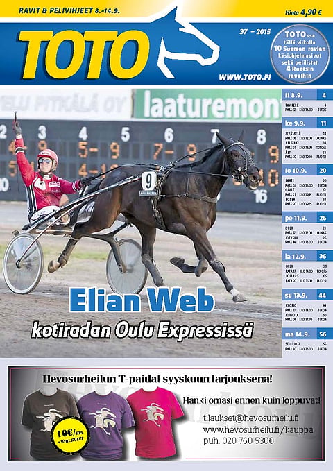 TOTO-lehti 37 on ilmestynyt muttei valitettavasti mene kaikille tilaajille tiistaina.