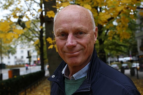 Stig H. Johansson on Diamantenin valmentaja. Kuva: Totofoto