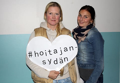 Jenni Widman ja Kiia Tapani. 