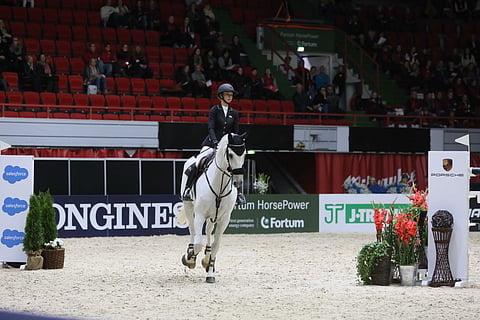 Anna-Julia Kontio jatkaa maailmancup -kiertuettaan Italiassa. 