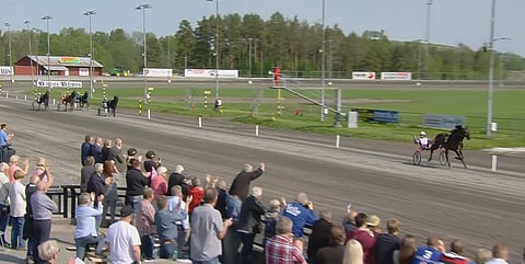 Ferrari B.R. oli murskaavan ylivoimainen. Kuva: Rikstoto Direkte.