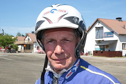 Jorma Kontio ajoi Hachiko de Veluwen voittoon. Kuva: Jarno Unkuri
