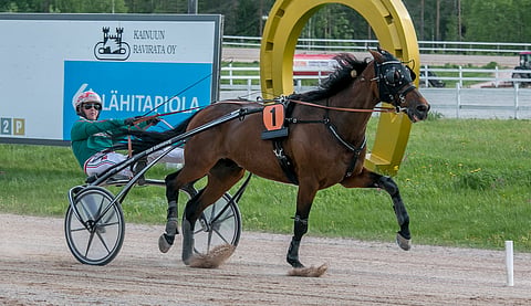 Kuluntalahden radalla ajettiin viime sunnuntaina Toto76-kierros.