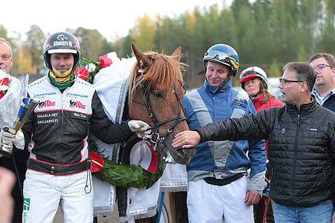 Ari Viander valmentaa ja Mika Forss ohjasti Sirukassonia, jonka omistavat edelleen kasvattajat Teemu ja Väinö Tavaststjerna.