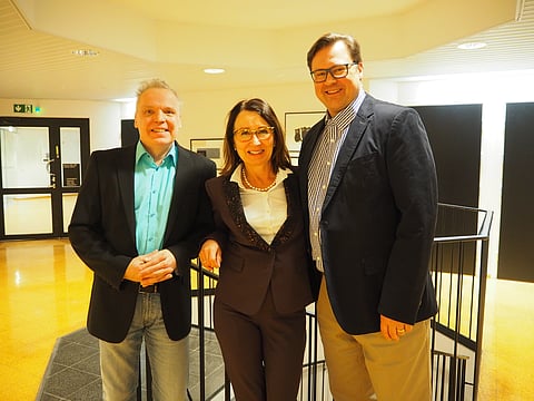 Tapio Moisio, Marjo Kaipainen ja Pekka Kairtamo ovat lehtiyhtiössä uudessa roolissa.