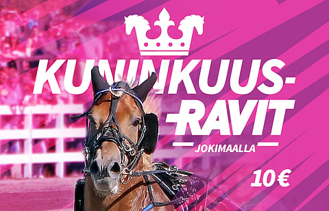 Kuninkuusravien käsiohjelman jakelu siirtyy päivällä eteenpäin.