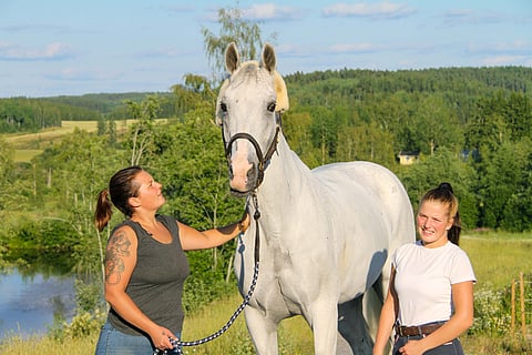 Verdi, Jenni ja Jasmin Engblom. 