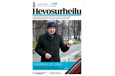 Perjantain tuplanumerossa tutustumme muun muassa Jorma Oikariseen. Kannen kuva: Hanna Laakso.