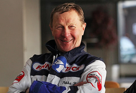 Pekka Korpi pääsi tiistaina arvostettuun vihtiläiseen seuraan Menestyjien puistossa.