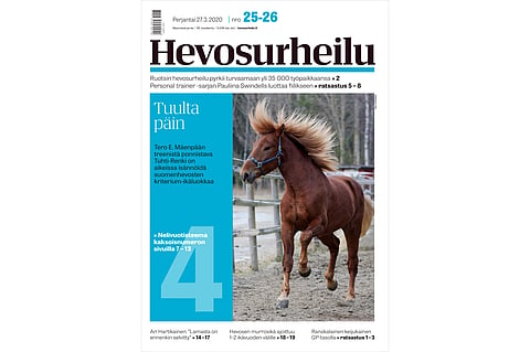 Tuhti-Renki ja muut nelivuotiaat valmiina haasteisiin. Kannen kuva: Anu Leppänen