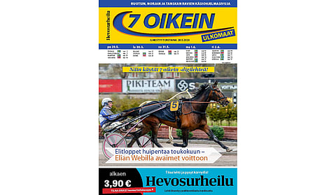 7 oikein ulkomaat -digilehden kanssa Elitloppet-viikonloppuun