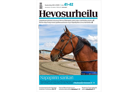 Patrimoine treenaa Rovaniemen maisemissa. Kannen kuva: Anu Leppänen.