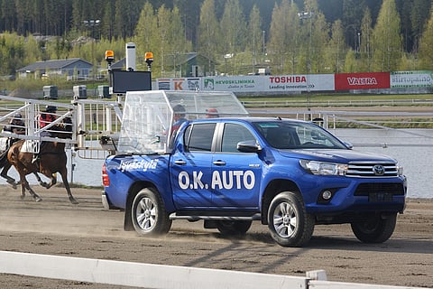 Raviradalle on hankittu uusi lähtöauto leasing-sopimuksella vanhan 1970-luvulta peräisin olleen Chevroletin tilalle.