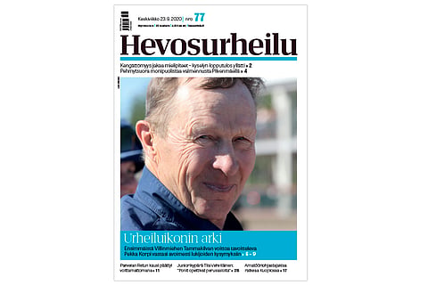 Pekka Korpi vastasi lukijoiden lukuisiin kysymyksiin. Kuva: Anu Leppänen.