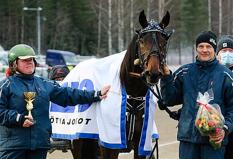 Katja Salmisen ja Aki Kumpulaisen omistama Combatant Motion on Teivon illan Toto5-varma.