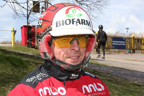 Tapio Perttunen ajoi Run and Repeatin ensimmäisen voiton Suomessa.