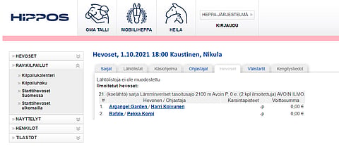 Avoin ilmoittautuminen antaa mahdollisuuden nähdä muut osallistujat ennen lähtölistojen julkaisua.