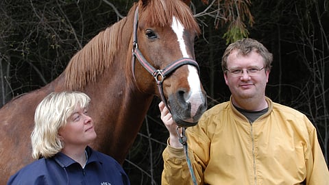 Hof, Raija ja Osmo, eli Osku. 20 vuotta sitten. 