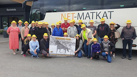 Tornion Laivakankaalta väki on matkalla Forssaan kannustamaan Timo Nurmosta.