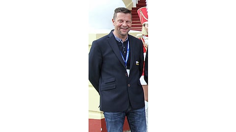 Jarkko Hohtari viettää merkkipäivänsä ulkomailla.