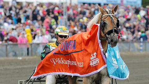 Hentun Liisa oli pitelemätön Pikkuprinsessaksi. Voittoaika oli 28,3ake.