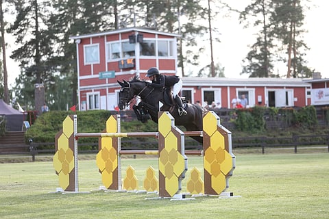 Petra Heikkinen ja Hurby, se musta.