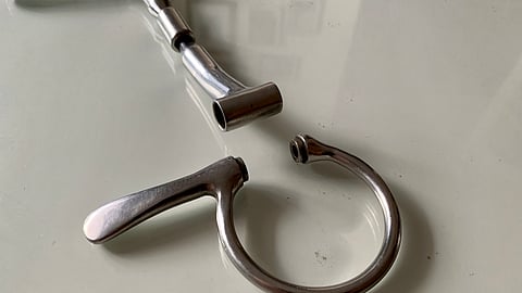 Markus Kiisken ravikuolain hajosi kesken lähdön. 