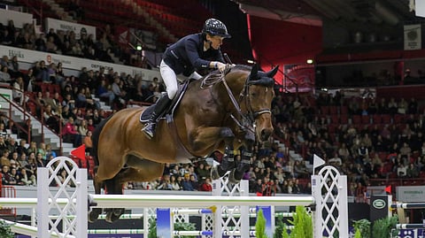 Maiju Mallat ja Quazar L Helsingissä viime vuonna. Tänä vuonna HIHS jää Mallatilta väliin. 