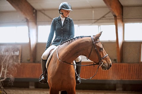 Emilia Vättö ja Comme Il Faut’s Rubin.
