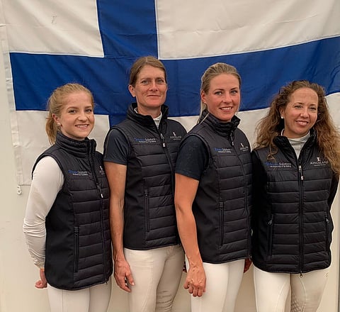 Eveliina Talvio, Maiju Mallat, Annina Nordström ja Noora Pentti.