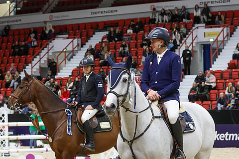 Valtteri Gundersby ja Clavina Y ottivat ykkössijan Jone Illin ja Gregory Greenin nenän edestä.  Mutta vielä on toinen osakilpailu ja finaali edessä. 