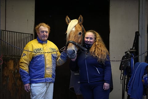 Pertti Puikkonen vastaa Fagerin valmennuksesta. Sen sijaan tytär Bea-Maria hoidosta.