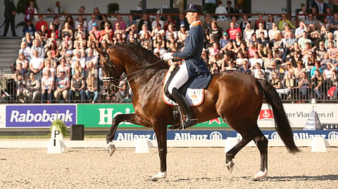 Hans-Peter Minderhoud ja Glock´s Johnson.  