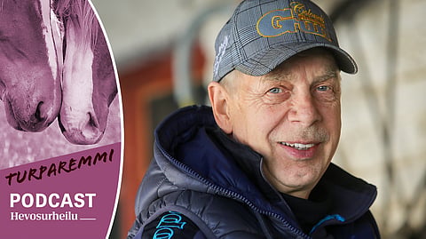 Kari Vepsällä on 40 vuoden kokemus eikä yhtään sellaista hevosta, jonka kanssa ei uudelleen kouluttamisessa olisi onnistuttu. 