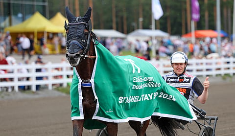Lämminveriravuri Main Stage rattaillaan valmentaja Antti Ojanperä.