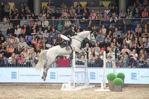 Pipsa Koski ja Jumper loistivat Tallinnassa. 