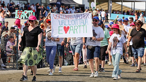 Killerin Kuninkuusravit 2024 Evartti fanikulkue