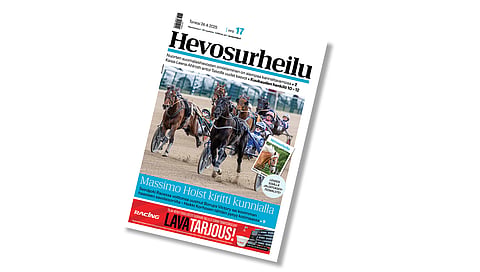 Kannen kuvassa Seinäjoki Race -voittaja Borups Victory.