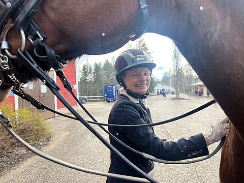 Anu Sironen voitti GP-luokan Ypäjällä perjantaina, mutta on ollut aivan hilkulla lopettaa kokonaan. 
