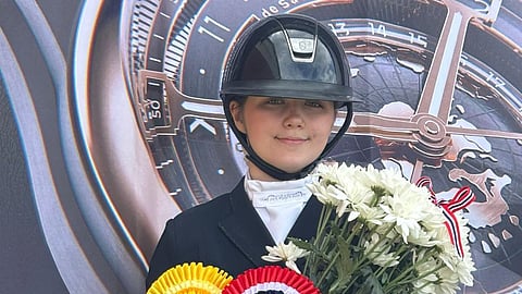 Anniina Kolu voitti luokan ja lisäksi sijoittui viidenneksi. 