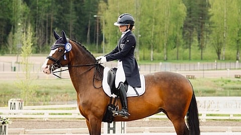 Janna Pursiainen ja Marit’s Kandela palkintojenjaossa.
