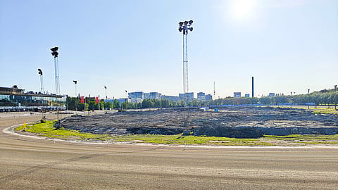 Tältä Vermossa näytti perjantain aurinkoisessa säässä.