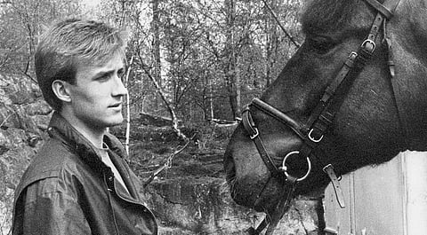 Heikki Haapala ja Itso 1980-luvun alussa. 