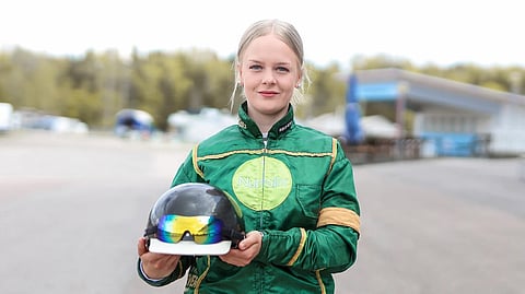 Kitta Virolainen sijoittui Montekypärät-kilpailusarjassa neljänneksi.