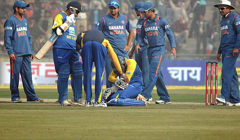  5th ODI match between India & Sri Lanka at Ferozeshah Kotla Stadium, New Delhi on December 27, 2009. Photo: Public Resource Org / Flickr