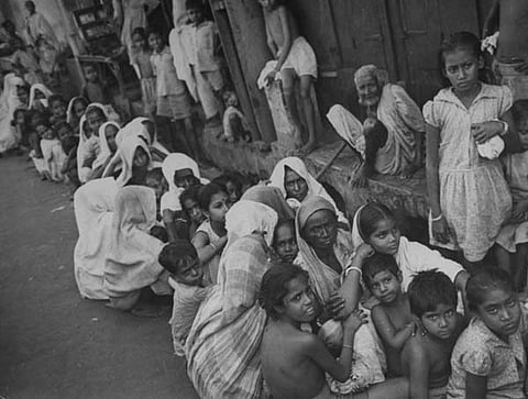 All photos: Scenes from the Bengal famine, 1943. Originally published in Life magazine.
