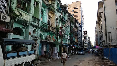 Downtown Yangon
Photo: Wikimedia Commons/ Go-Myanmar