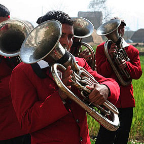 The wedding march