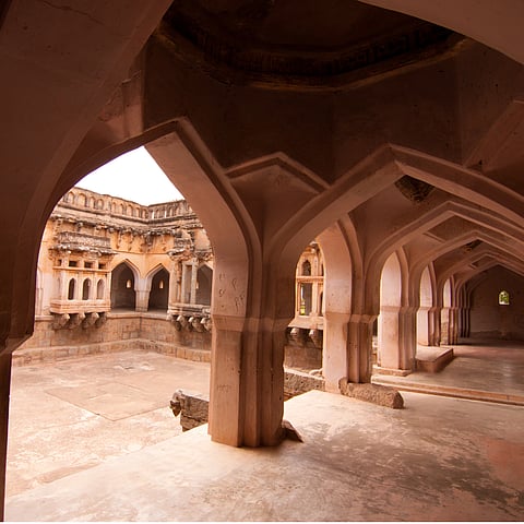 The Queen's Bath, Hampi 
Photo : Shriram Swaminathan